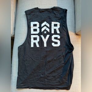 Barry's Bootcamp x Lululemon Paris Black Sleeveless Tank
